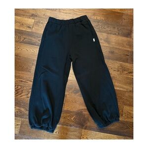 Le Bon Shoppe Black Balloon Sweatpants